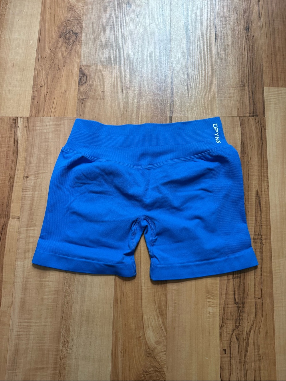 DFYNE electric blue 4.5” impact short